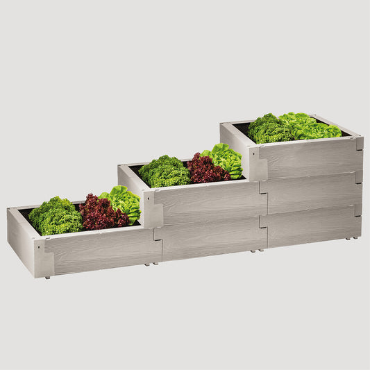 Hochbeet Timber PFLANZTREPPE