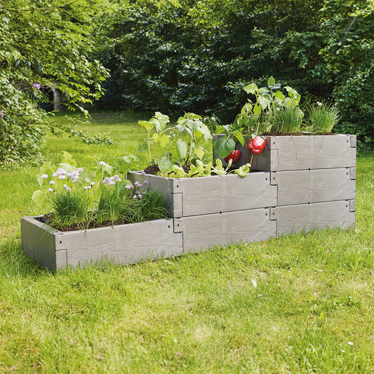 Hochbeet Timber PFLANZTREPPE
