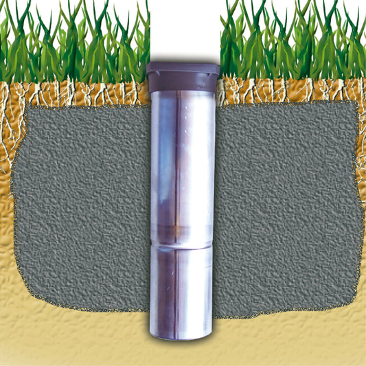 ALUMINUM GROUND SLEEVE Ø 55 mm