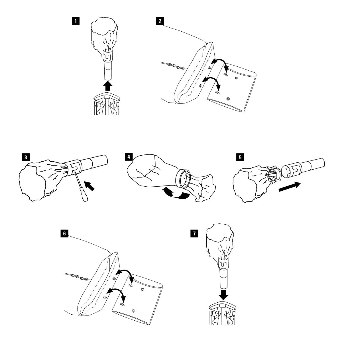 REPLACEMENT PROTECTIVE SLEEVE TYVEK® with beaded pull