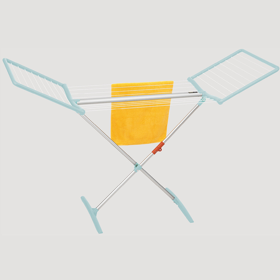 Premium stand dryer FASHIONDRY AUTOSTRETCH mint green