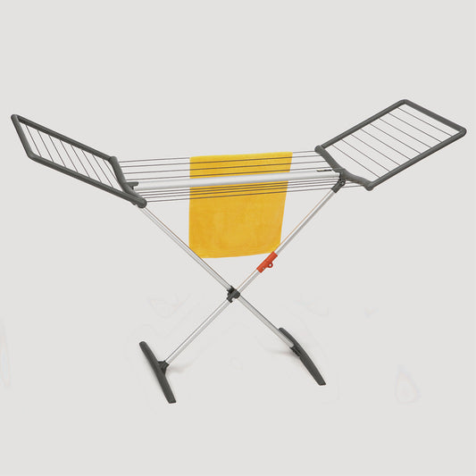 Premium freestanding dryer FASHIONDRY AUTOSTRETCH obsidian gray