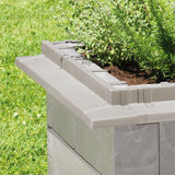 Raised bed Timber snail edges with corners