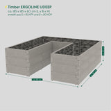 raised bed Timber Ergoline