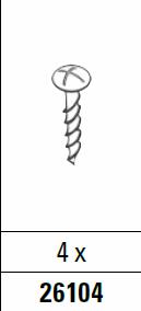 screw package JUWEL