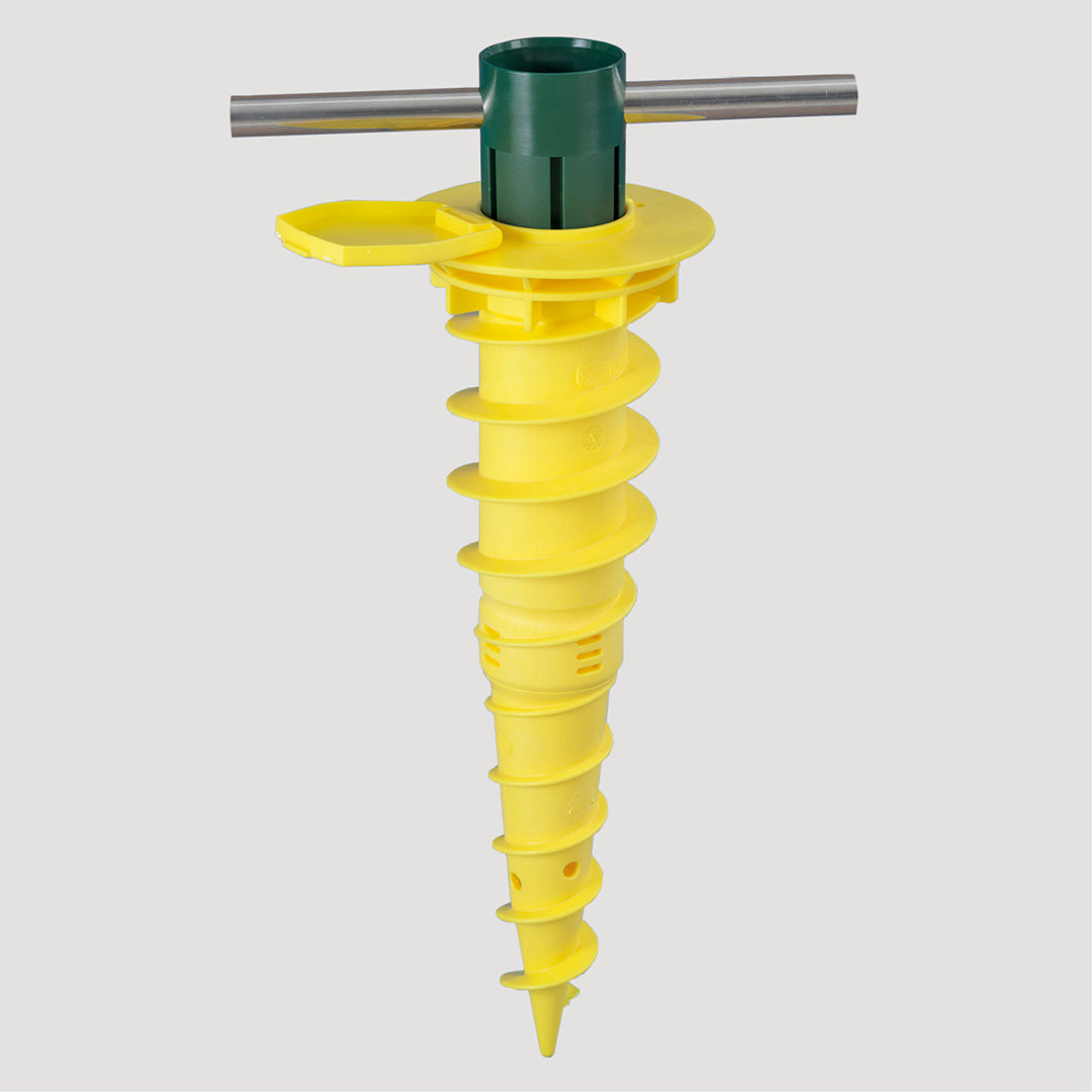Duo ground screw anchor (for 55, 50, 40 and 32 mm pipe) (30026)