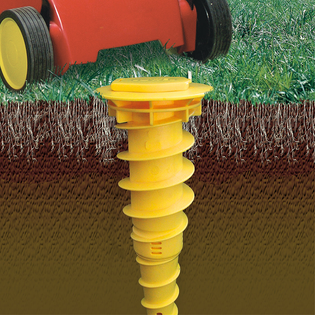 Duo ground screw anchor (for 55, 50, 40 and 32 mm pipe) (30026)