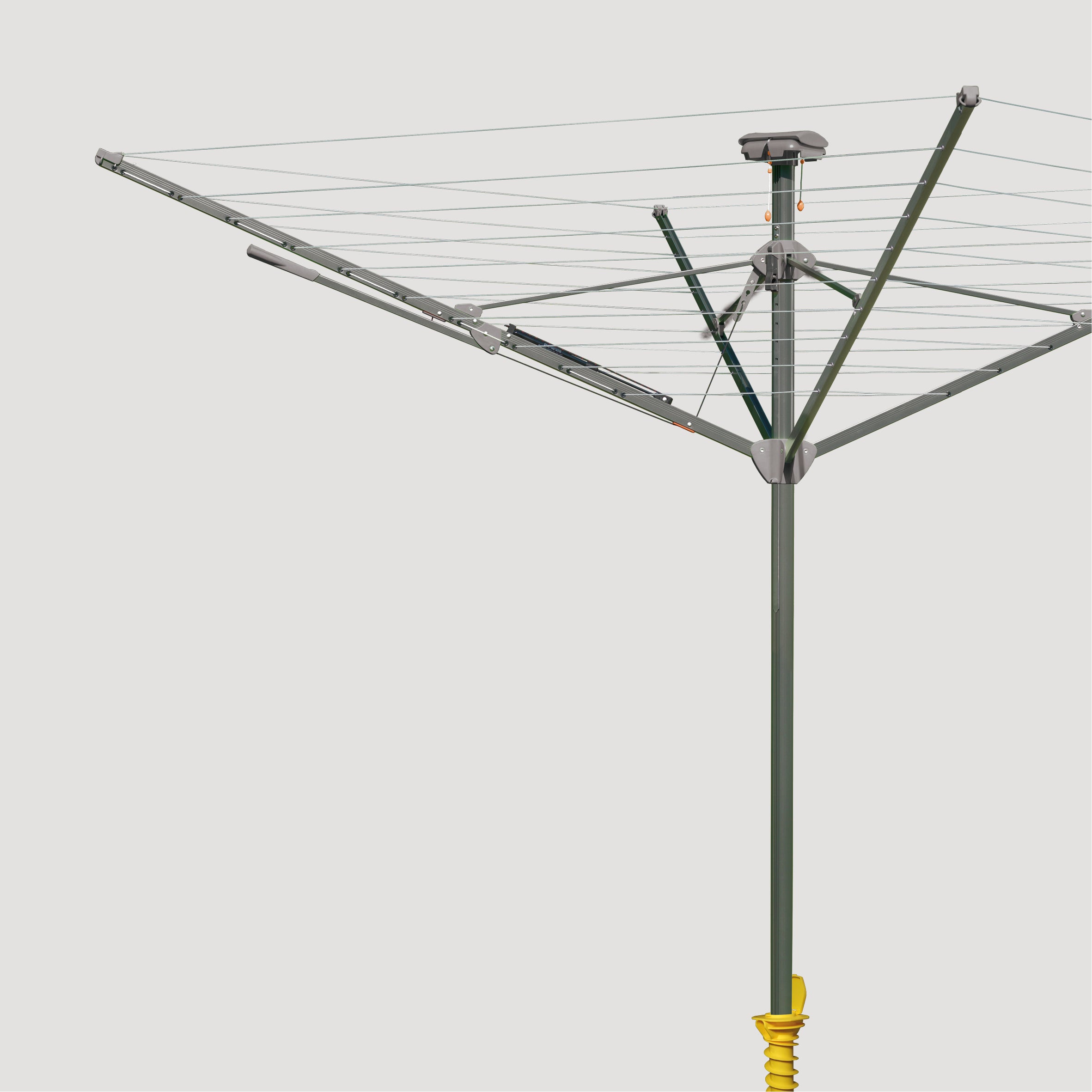Premium-Wäschespinne NOVAPLUS EVOLUTION LIFT GRAU
