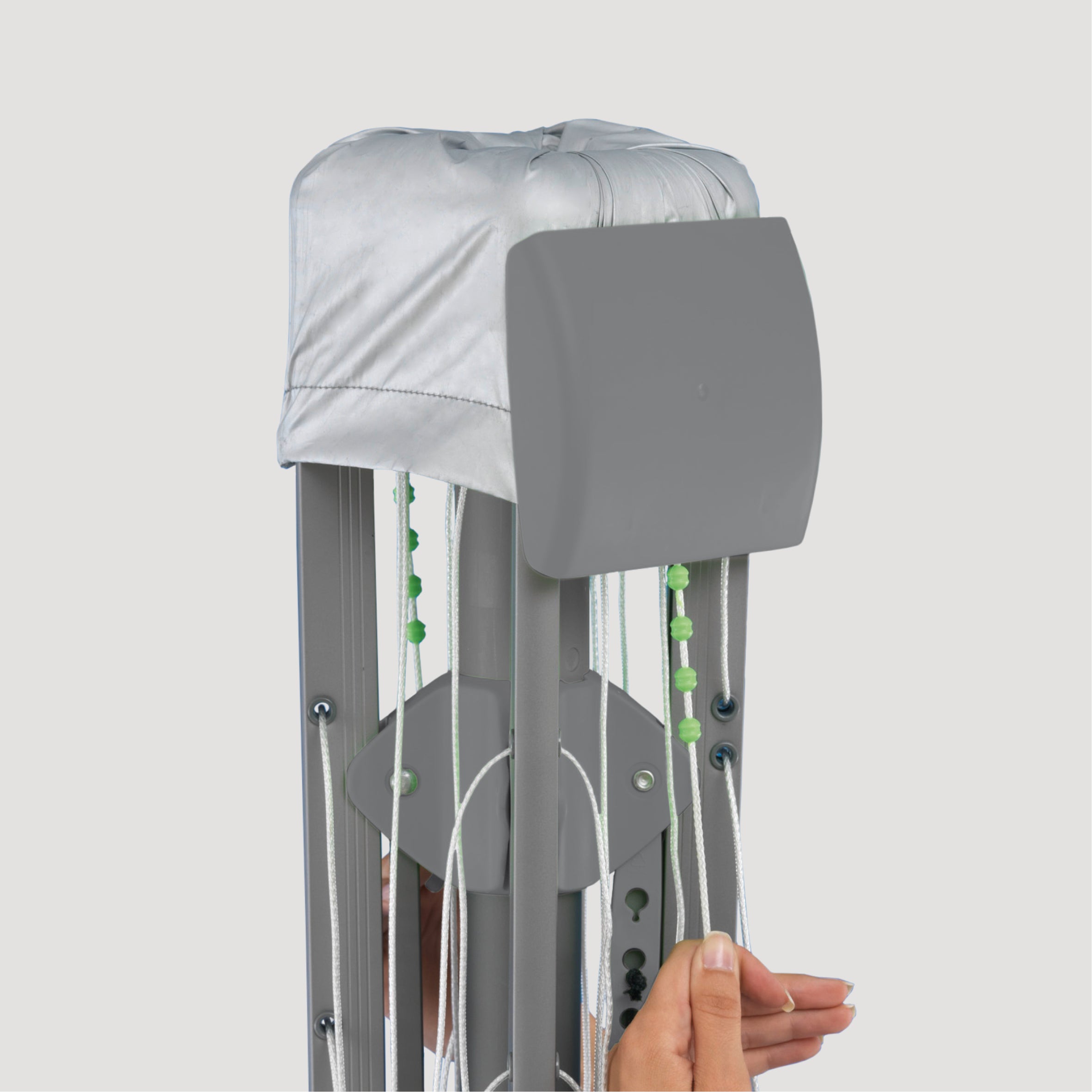 Premium-Wäschespinne NOVAPLUS EVOLUTION LIFT GRAU