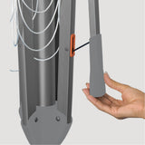 Premium-Wäschespinne NOVAPLUS EVOLUTION LIFT GRAU