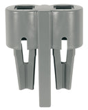 Universal building block connector basalt