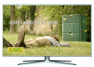 Juwel Aeroplus 6000 Komposter. Intelligentes Mehrkammer System erspart das